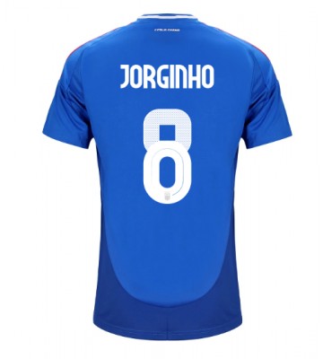 Italia Jorginho Frello #8 Primera Equipación Eurocopa 2024 Manga Corta